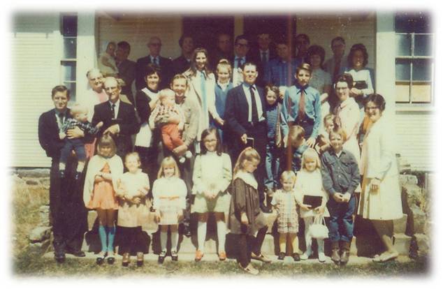 Ozark View Chapel congregation 1972.