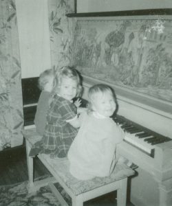 1968 girls and pink piano