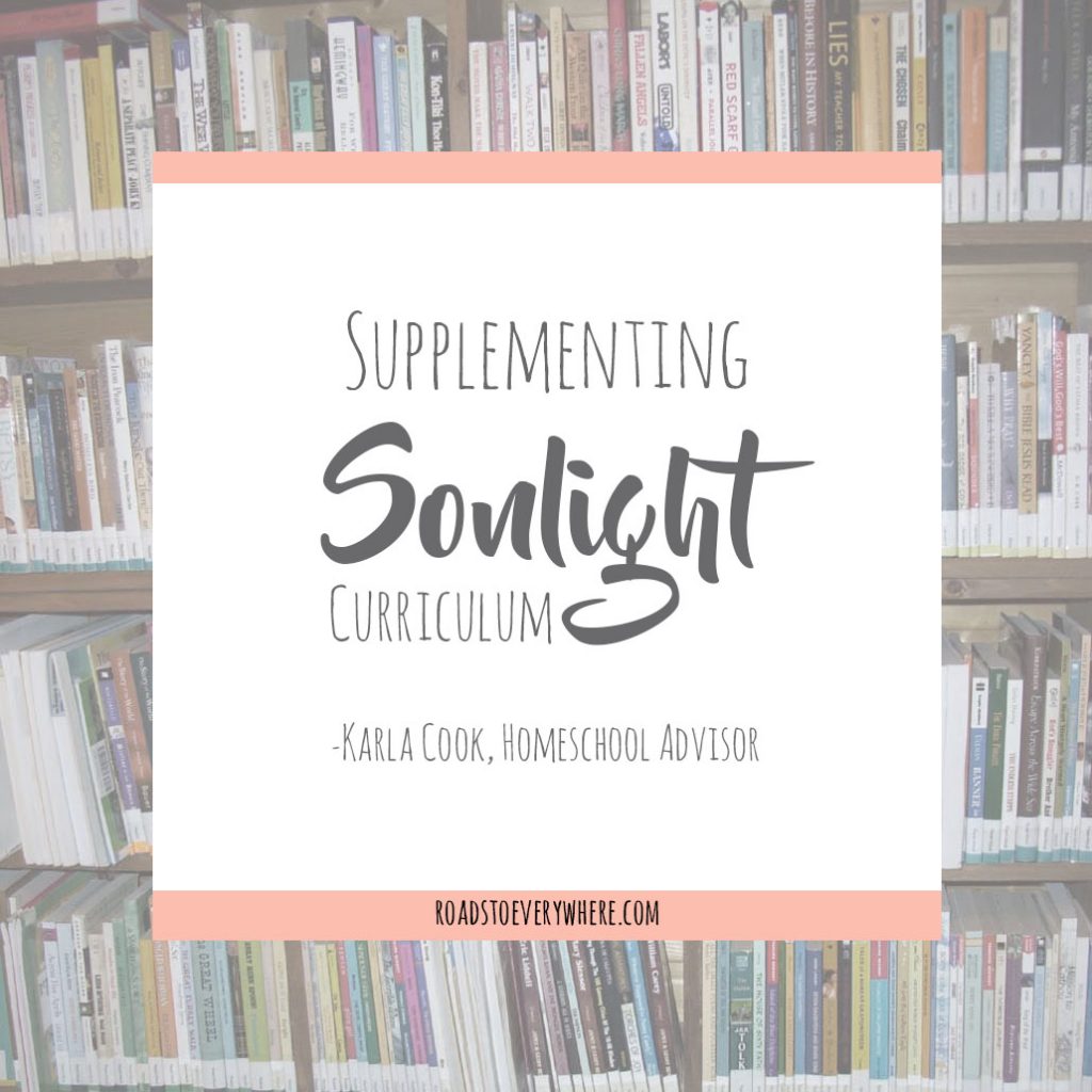 Supplementing Sonlight