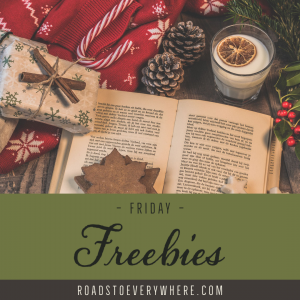 Friday Freebies, book, Christmas decor
