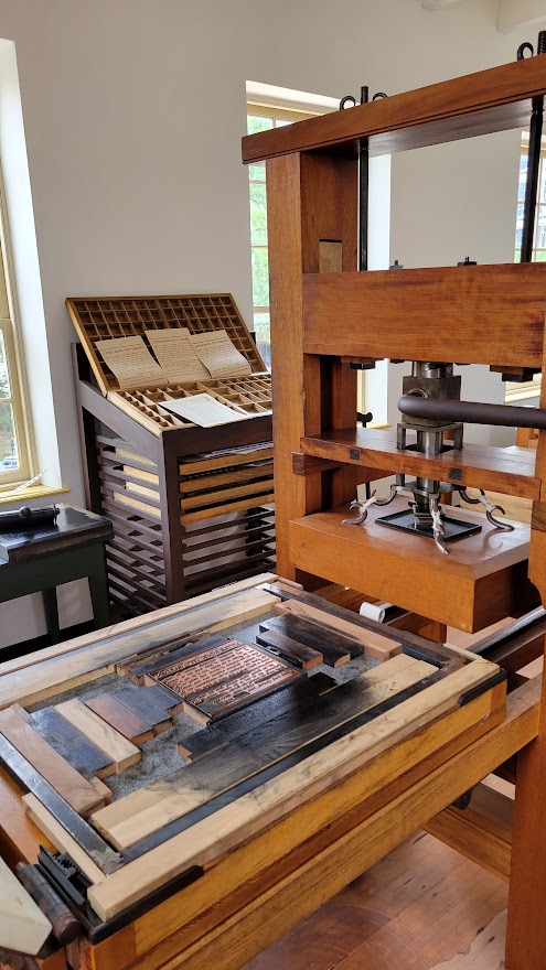 historic printing press