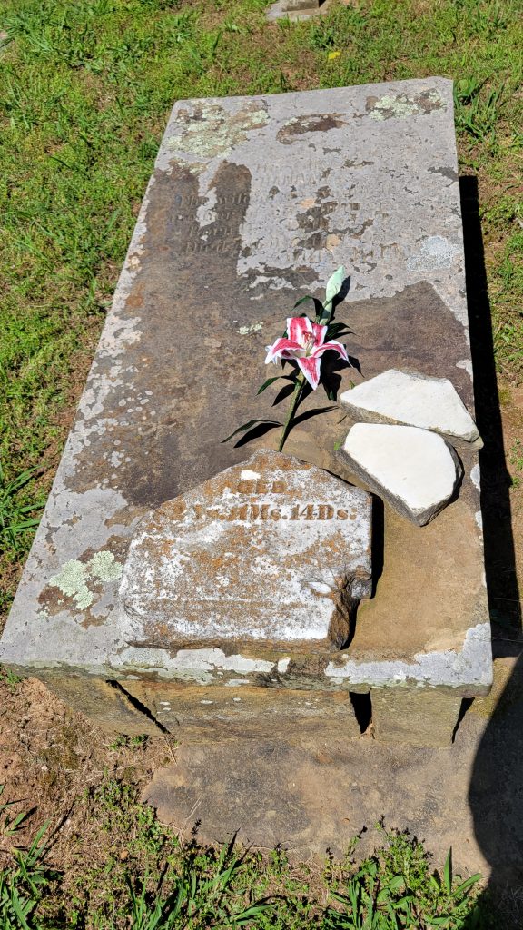 John and Hannah Rieff grave