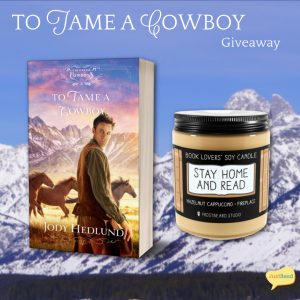To Tame a Cowboy and candle giveaway