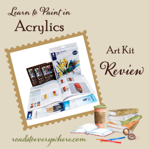 Learn to Paint in Acrylics Art Kit review