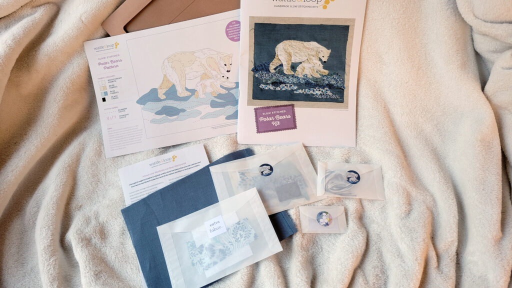 Slow-Stitched Polar Bears
