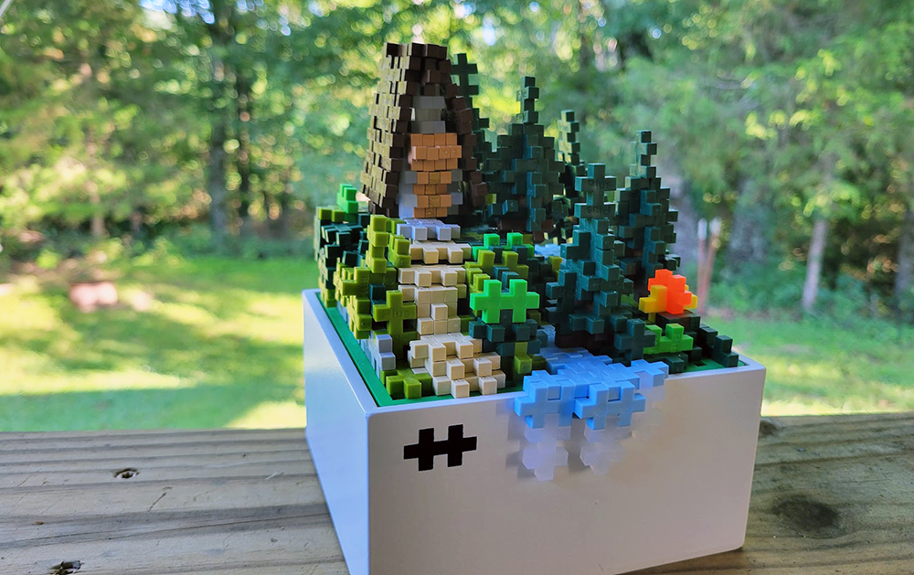 Plus-Plus Isoscapes Cabin