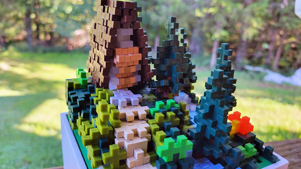 Plus-Plus Isoscapes Cabin